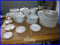 Gold Standard Genuine porcelain China 87 pieces