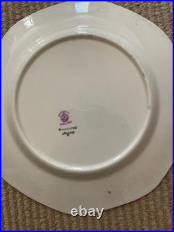 Gold and White Porcelain plates 3 sizes