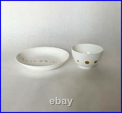 Golden Pearls, DIBBERN Fine Bone China From Germany, service for 12 (137 pieces)