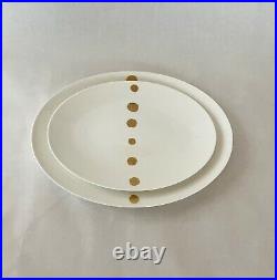 Golden Pearls, DIBBERN Fine Bone China From Germany, service for 12 (137 pieces)