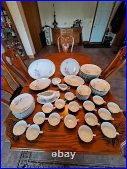 Golden Rose Vintage Porcelain Fine China OF Japan 71 Piece Dinnerware Grouping