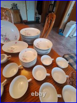 Golden Rose Vintage Porcelain Fine China OF Japan 71 Piece Dinnerware Grouping