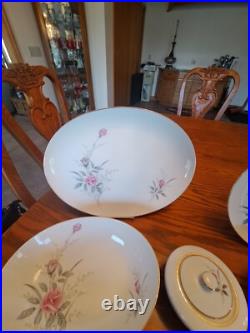 Golden Rose Vintage Porcelain Fine China OF Japan 71 Piece Dinnerware Grouping