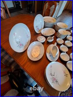 Golden Rose Vintage Porcelain Fine China OF Japan 71 Piece Dinnerware Grouping