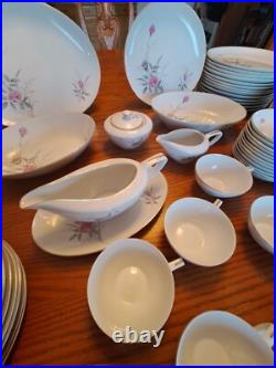 Golden Rose Vintage Porcelain Fine China OF Japan 71 Piece Dinnerware Grouping