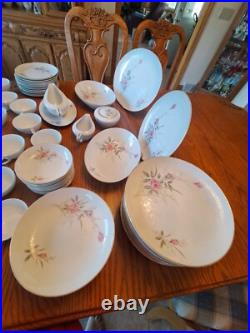 Golden Rose Vintage Porcelain Fine China OF Japan 71 Piece Dinnerware Grouping