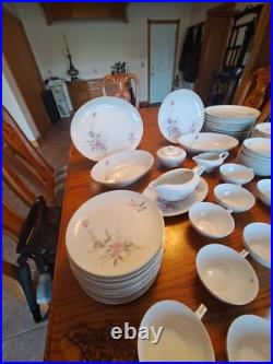 Golden Rose Vintage Porcelain Fine China OF Japan 71 Piece Dinnerware Grouping