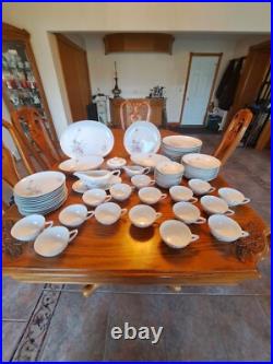 Golden Rose Vintage Porcelain Fine China OF Japan 71 Piece Dinnerware Grouping