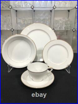 Golden Wedding Day (Smooth) by Modern China & Table Institute of Japan 42 Pcs