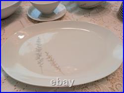Gorgeous rare 69pc Mid-Century fine porcelain china set