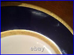 Greenbrier Hotel Rare C&O Railroad Gold Service Sales Sample Mayer China Plate