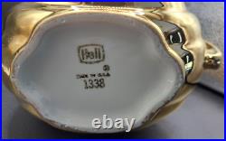 Hall Gold Pitcher Teapot Set Art Deco Porcelain China Golden GloUSA 1338 3111