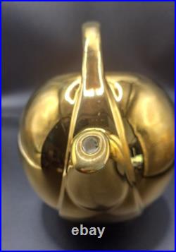 Hall Gold Pitcher Teapot Set Art Deco Porcelain China Golden GloUSA 1338 3111