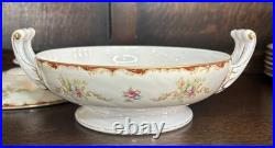 Harmony House Wembley Fine China Dinnerware 24k Finish Gold Trim Set 45 Pieces