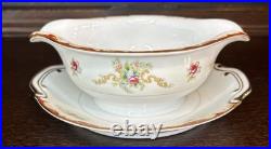 Harmony House Wembley Fine China Dinnerware 24k Finish Gold Trim Set 45 Pieces