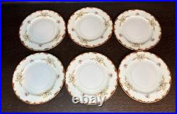 Harmony House Wembley Fine China Dinnerware 24k Finish Gold Trim Set 45 Pieces