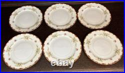 Harmony House Wembley Fine China Dinnerware 24k Finish Gold Trim Set 45 Pieces