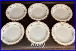 Harmony House Wembley Fine China Dinnerware 24k Finish Gold Trim Set 45 Pieces