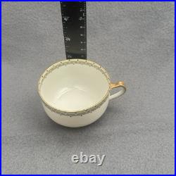 Haviland Albany Pattern (Schleiger 107A) Greek Key Pattern Gold Encrusted 25 pc