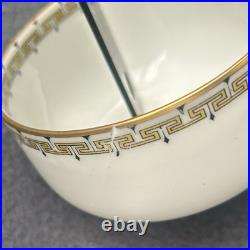 Haviland Albany Pattern (Schleiger 107A) Greek Key Pattern Gold Encrusted 25 pc