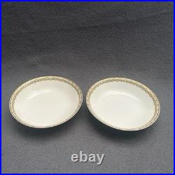 Haviland Albany Pattern (Schleiger 107A) Greek Key Pattern Gold Encrusted 25 pc