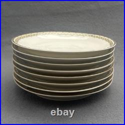 Haviland Albany Pattern (Schleiger 107A) Greek Key Pattern Gold Encrusted 25 pc