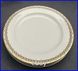 Haviland Albany Pattern (Schleiger 107A) Greek Key Pattern Gold Encrusted 25 pc