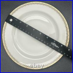 Haviland Albany Pattern (Schleiger 107A) Greek Key Pattern Gold Encrusted 25 pc