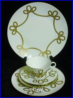 Haviland China Brandebourg Gold 5 Pc Place Setting
