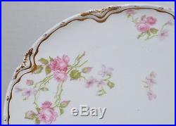 Haviland Limoges Double Gold Schleiger 87 Pattern 15pc Setting Porcelain China