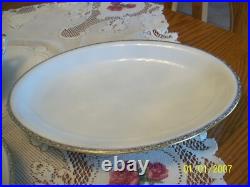 Heinrich & Co. Bavaria Vtg Porcelain China 4 Piece Serving Pieces Christine