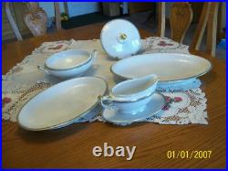 Heinrich & Co. Bavaria Vtg Porcelain China 4 Piece Serving Pieces Christine