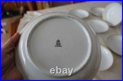 Heinrich & Co. Selb Vintage Elegant 12 Vintage Porcelain China Coupe Soup Bowls