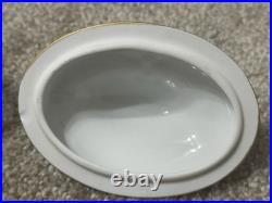 Herend Small Hand Painted Yellow Mandarin MINI Tureen Sauce Serving Piece