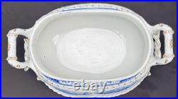 Hicks & Meigh Antique Real Stone China Chinoiserie Soup Tureen Underplate c1815