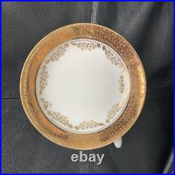 Hutschenreuther Bavaria Germany Olivia Elegance Porcelain Saucer 5 Inches