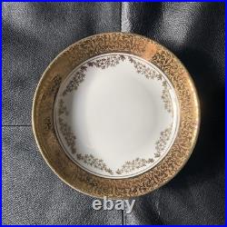 Hutschenreuther Bavaria Germany Olivia Elegance Porcelain Saucer 5 Inches