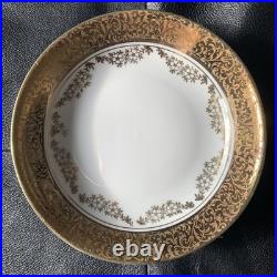 Hutschenreuther Bavaria Germany Olivia Elegance Porcelain Saucer 5 Inches