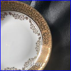 Hutschenreuther Bavaria Germany Olivia Elegance Porcelain Saucer 5 Inches
