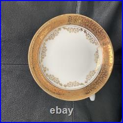 Hutschenreuther Bavaria Germany Olivia Elegance Porcelain Saucer 5 Inches
