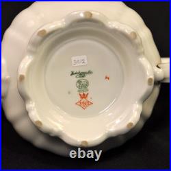 Hutschenreuther Coffee Pot 40 Oz Floral wGold 1939-1964 The Mayfair White #7619 Hutschenreuther Coffee Pot 40 Oz Floral wGold 1939-1964 The Mayfair White #7619