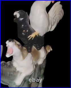 Hutschenreuther Karl Tutter Bremen Town Musicians 1950's Art Dept Figurine Vtg