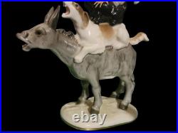 Hutschenreuther Karl Tutter Bremen Town Musicians 1950's Art Dept Figurine Vtg