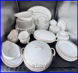 Hutschenreuther Selb Bavaria China Dinnerware Set 70+ Pc DAMAGED READ