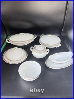 Hutschenreuther Selb Bavaria China Dinnerware Set 70+ Pc DAMAGED READ