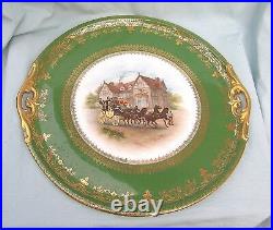 Imperial Crown China Austria Gilded Show Plate #5314 15 Exceptional Decor