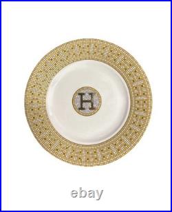 Imperial Porcelain 6 pc'Mosaic' 10 Dinner Plate Set Luxury Serving For 6