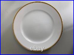 Ivory china with gold rim made by assorted designers