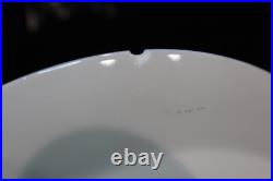 Japanese Maruku China Cobalt Blue White & Gold 6 Dragon Plates 7 1/2 Marked