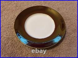 Jaune De Chrome Plate Limoges China NWT Porcelain Tango & Gold 10.5 Dinner